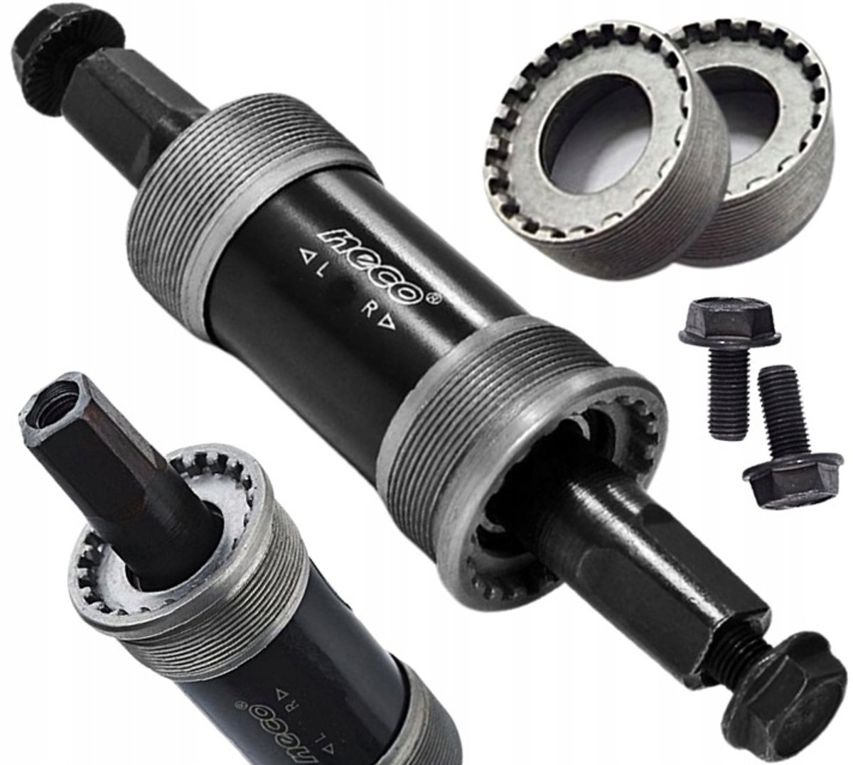 NECO 910 Serie - Trapaslagerpakket - Vierkante As - 68/131MM