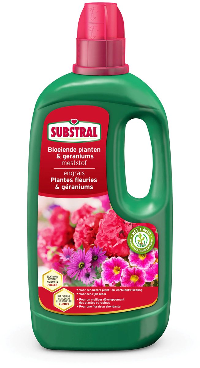 Substral Meststof Voor Bloeiende Planten En Geraniums 1L