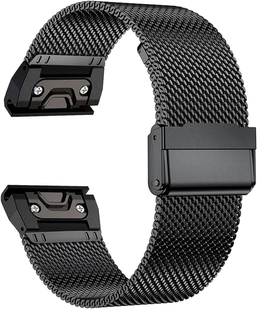 Horlogeband - Milanese Band - Dagelijks Gebruik - Verstelbare Lengte - 20mm 26mm 22mm