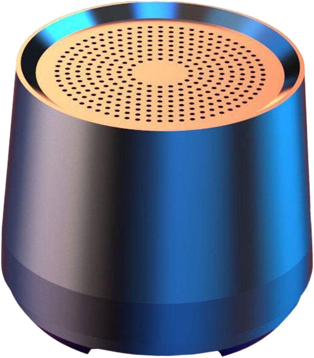 Draagbare luidspreker - Draadloze speaker - Muziek luisteren - 360 graden geluid - Compact formaat - Zwart