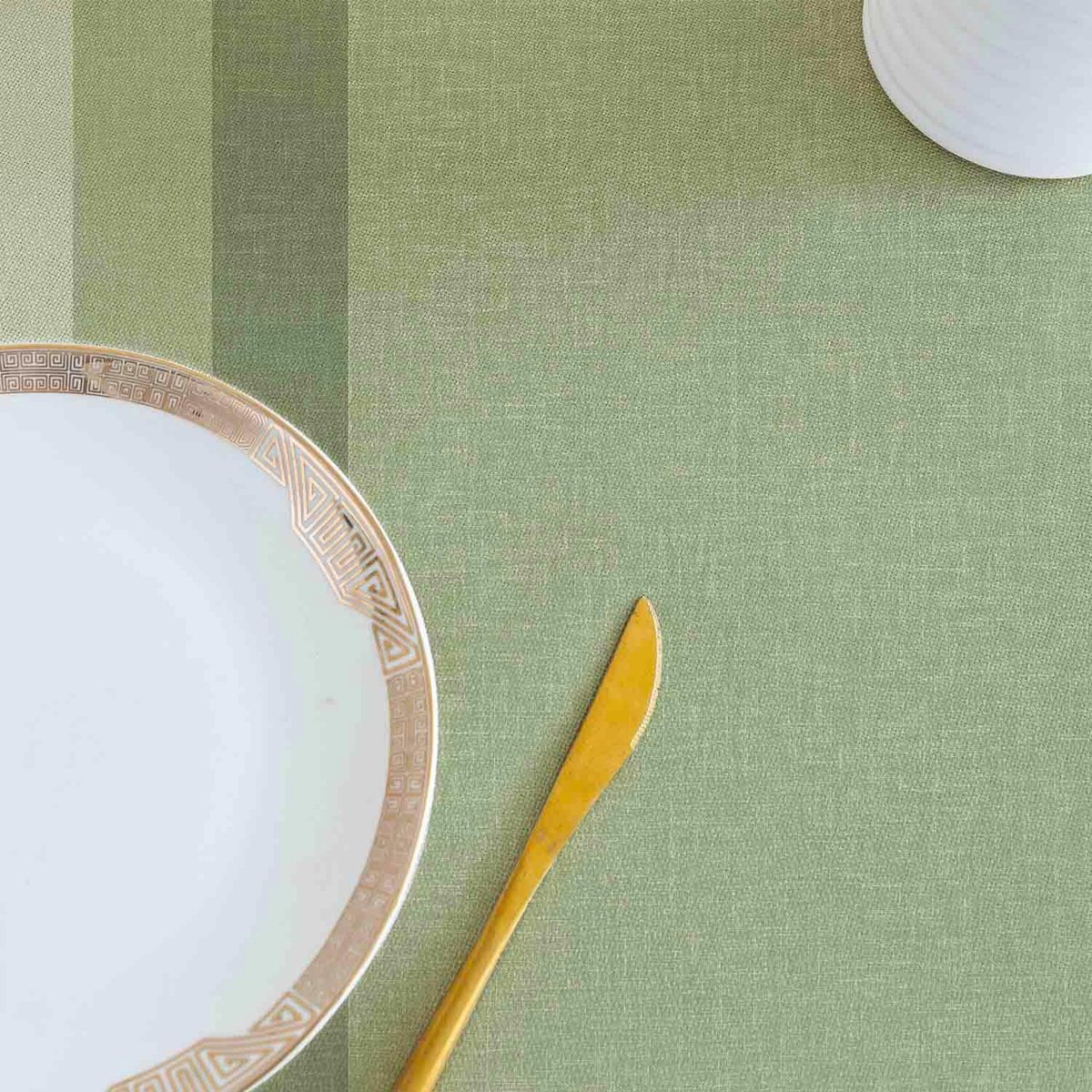 Tafelkleed - Keukentextiel - Bescherming Tafel - Vuilafstotend - 85 x 85 cm - Groen