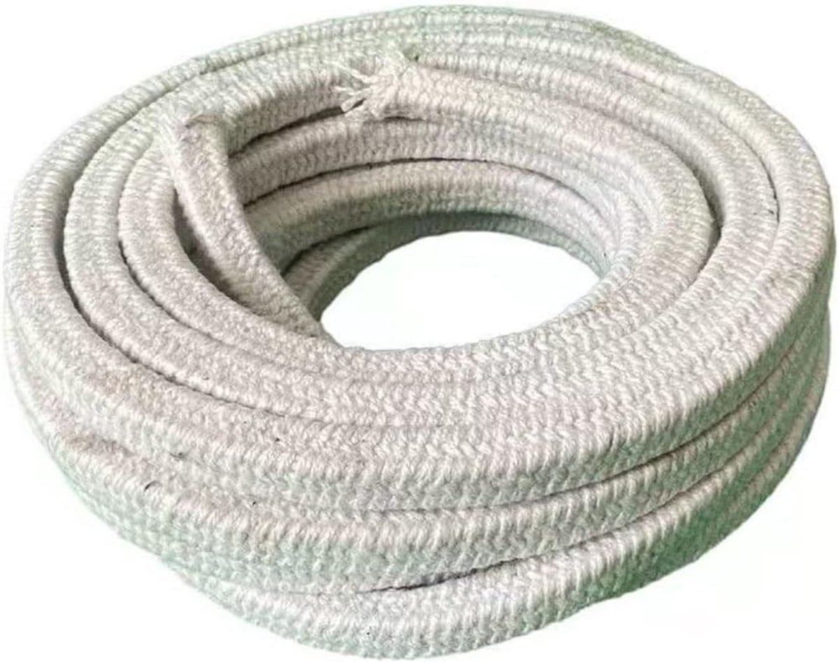 Keramisch Vezelkoord - Hoge Temperatuur Touw - Oven Deur Afdichting - Flexibel Hittebestendig - 10 Meter 10mm