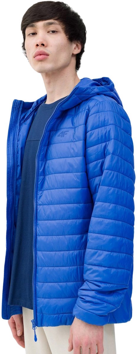 4F Jas Heren Dons Blauw - Maat M