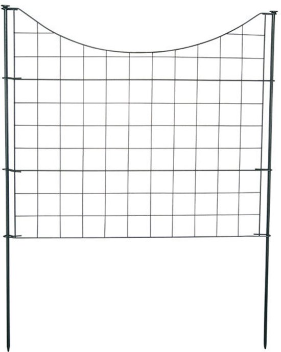 Concave vijver- & tuingaas 11-delig 71x53cm 6X6cm maas groen