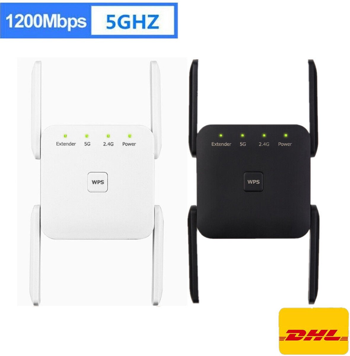 Everium Wi-Fi Versterker Dual-Band tot 1200 Mbps - afbeelding 2