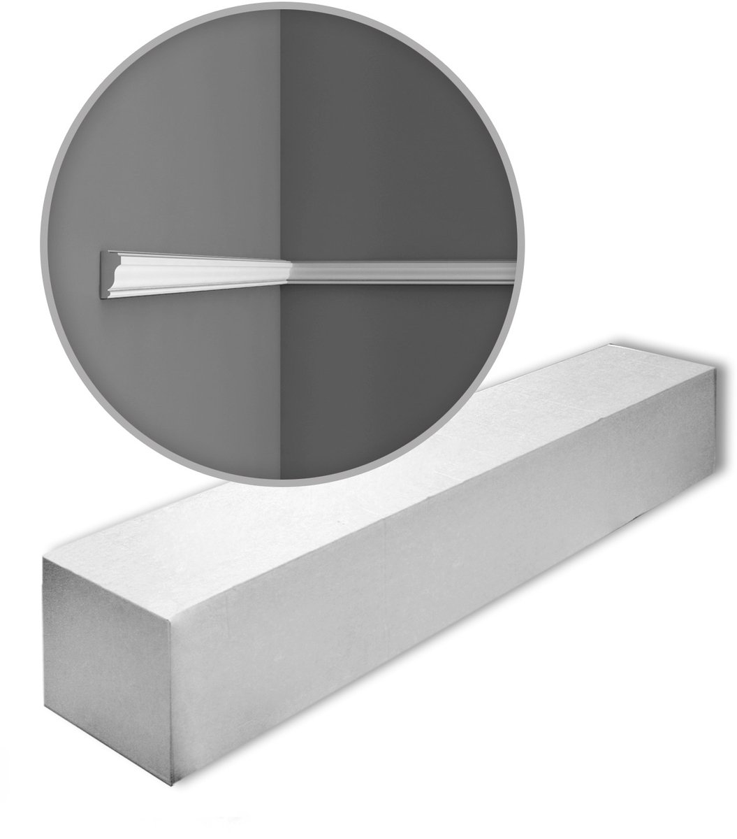 1 doos 10 Wandlijsten Origineel Orac Decor PX117 AXXENT Plafondlijsten Sierlijsten Lijstwerk 20 m
