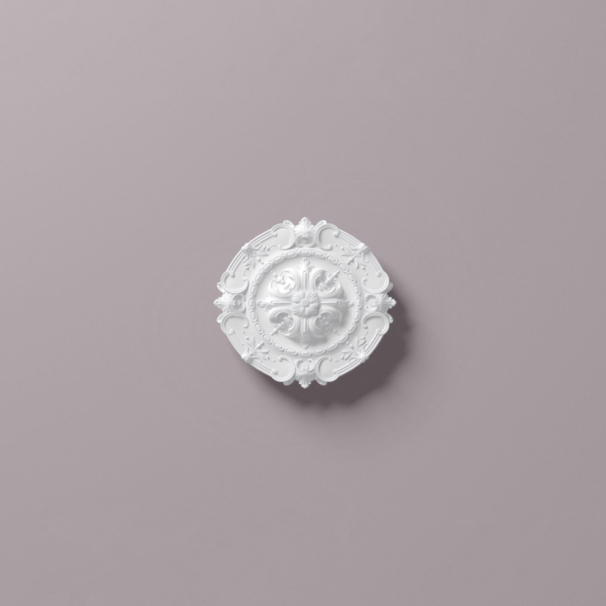 Plafond Rozet NMC R6 ARSTYL Noel Marquet Sierelement tijdeloos klassieke stijl wit diameter 42 cm
