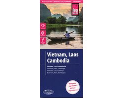 Wegenkaart Vietnam, Laos Cambodia 7e druk 2023 1:1.2m