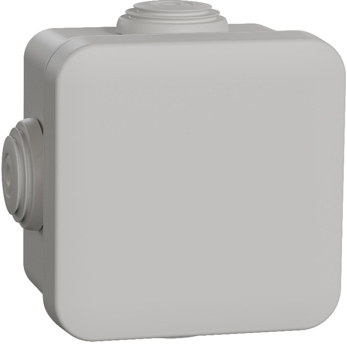 Schneider Aftakdoos MUREVA Opbouw Wand / Plafonddoos - 65x65x45mm - Grijs