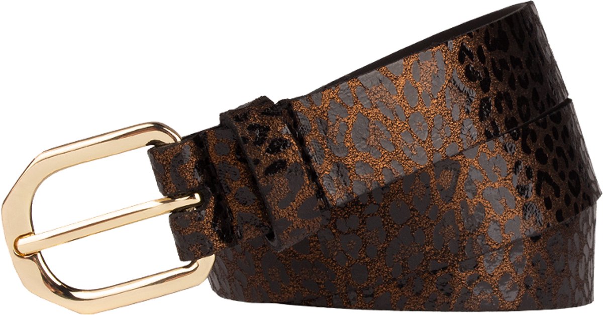 Legend Dames - Leren riem - Bruin - 105cm
