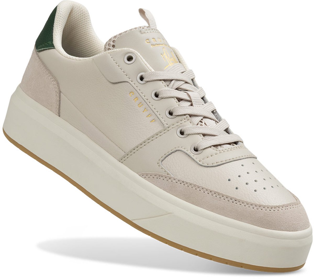 Cruyff Endorsed Pro Sneakers - Heren - Beige - Maat:44