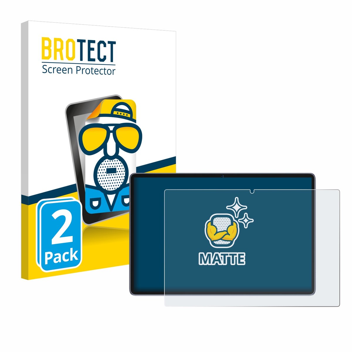 BROTECT - Screenprotector voor Suaat S3 10" - Folie Beschermfolie matte 2 Stuks
