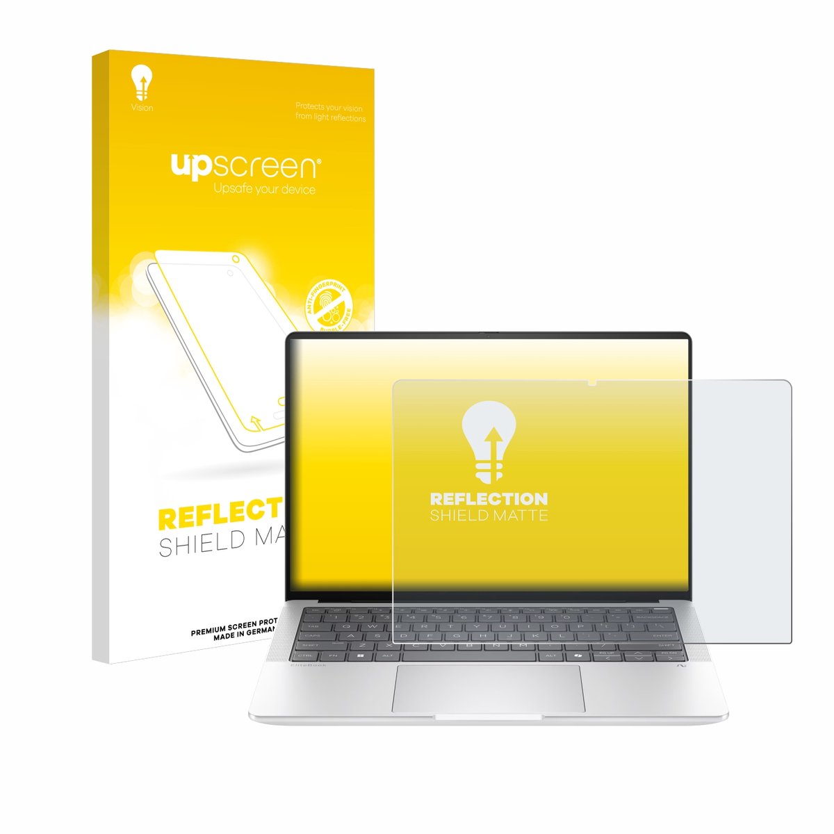 upscreen - Screenprotector voor HP EliteBook X G1a 14" - Folie Beschermfolie anti glare matte