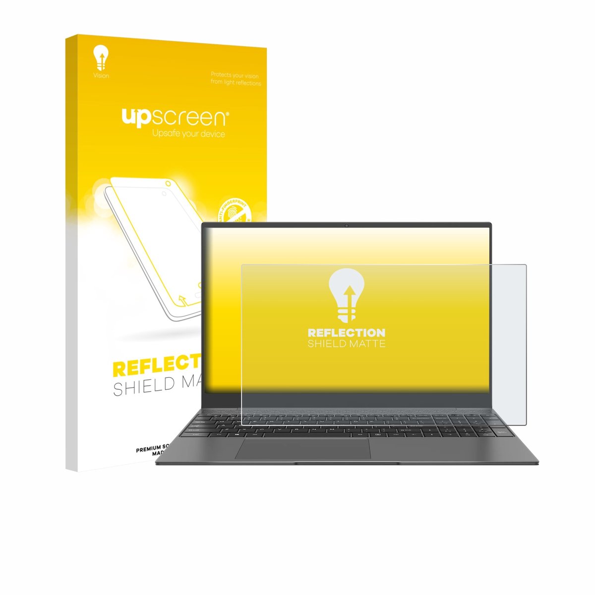 upscreen - Screenprotector voor Teclast F16 Plus - Folie Beschermfolie anti glare matte