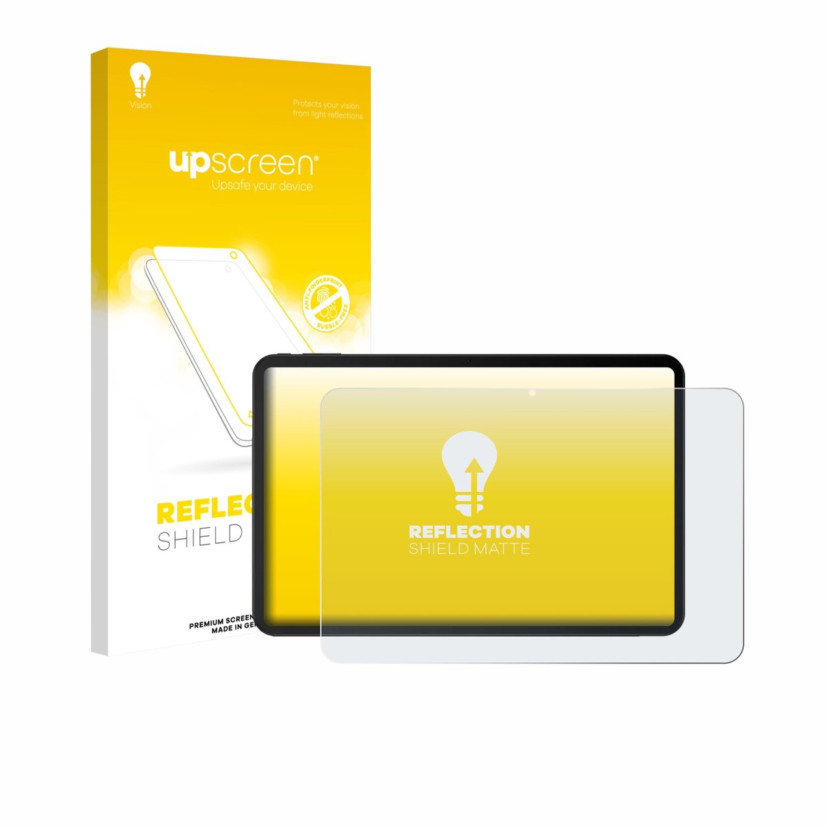 upscreen - Screenprotector voor Doogee Tab G6 Max - Folie Beschermfolie anti glare matte