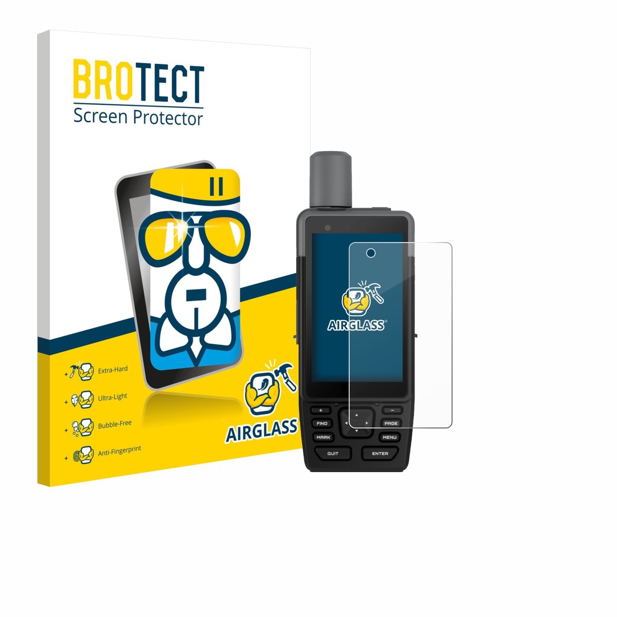 Screenprotector voor Garmin GPSMAP H1 Beschermglas transparant