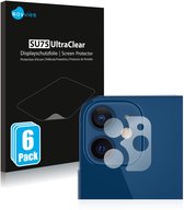 Savvies - Screenprotector voor Apple iPhone 12 (ALLEEN Camera Lens) - Folie Beschermfolie transparant 6 Stuks