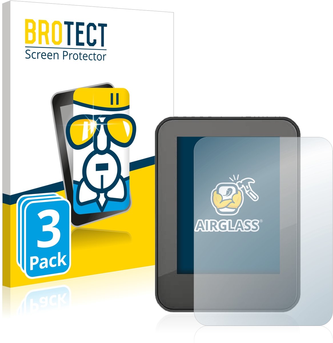 Screenprotector 3 Stuks voor Neodrives neoMMI Z20 Beschermglas transparant
