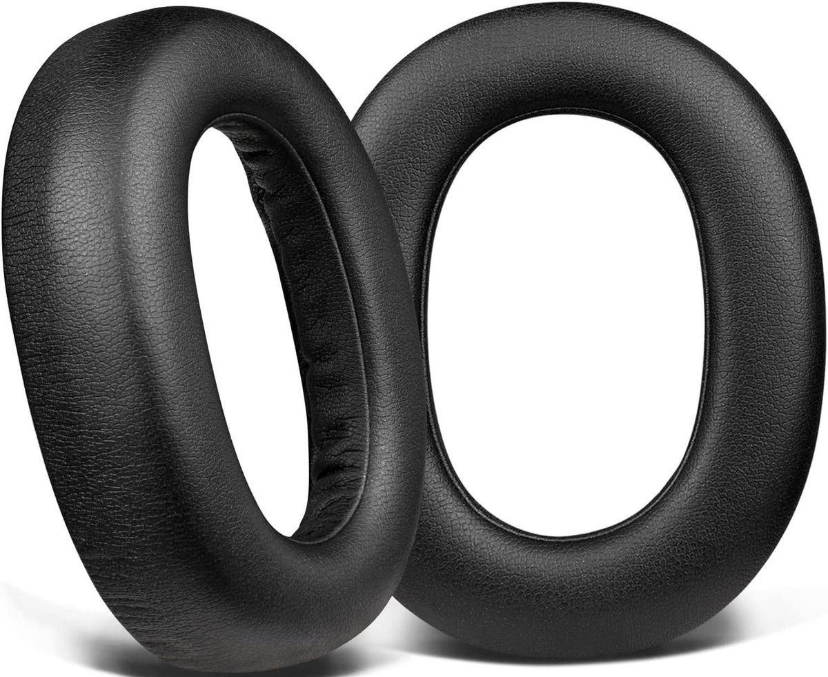 Vervangende oorkussens Draadloze Headset - Zacht Kunstleder - Geluidsisolerend - Zwart