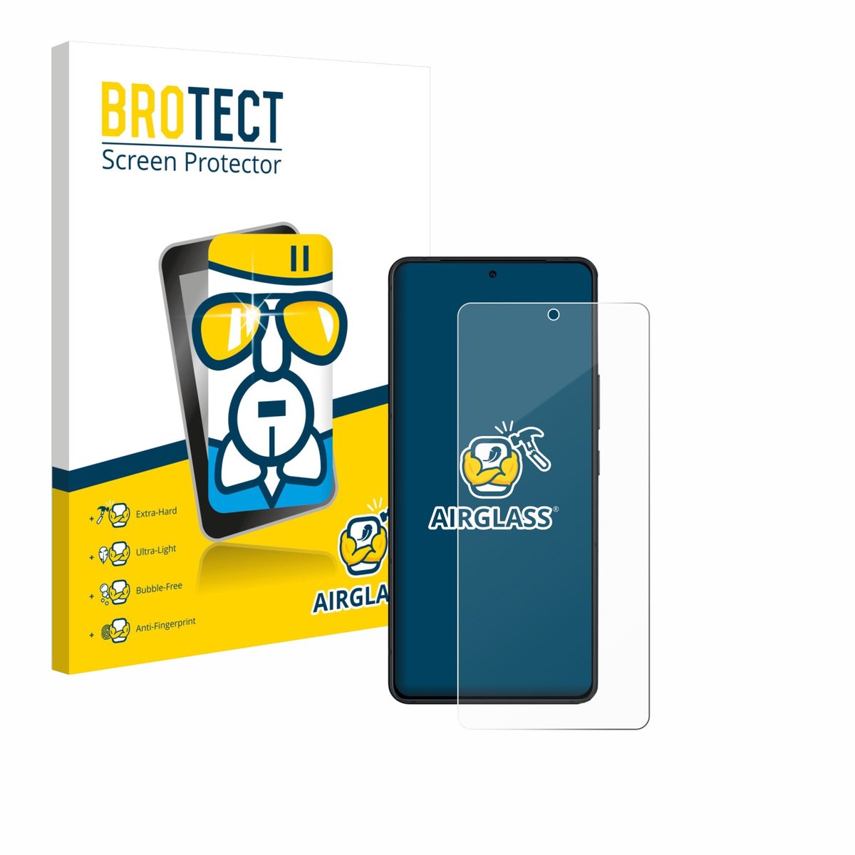 Screenprotector voor ASUS ROG Phone 9 Pro Edition Beschermglas transparant