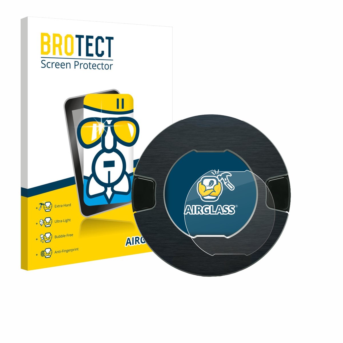 Screenprotector voor OOONO P-DISC NO1 Beschermglas transparant