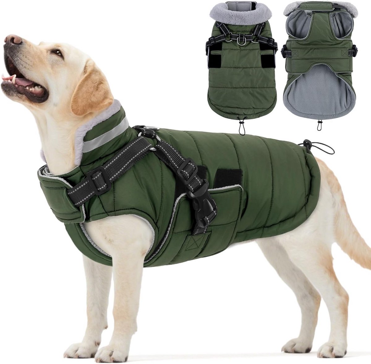 Waterdichte en Warme Hondentrui voor Kleine tot Grote Honden