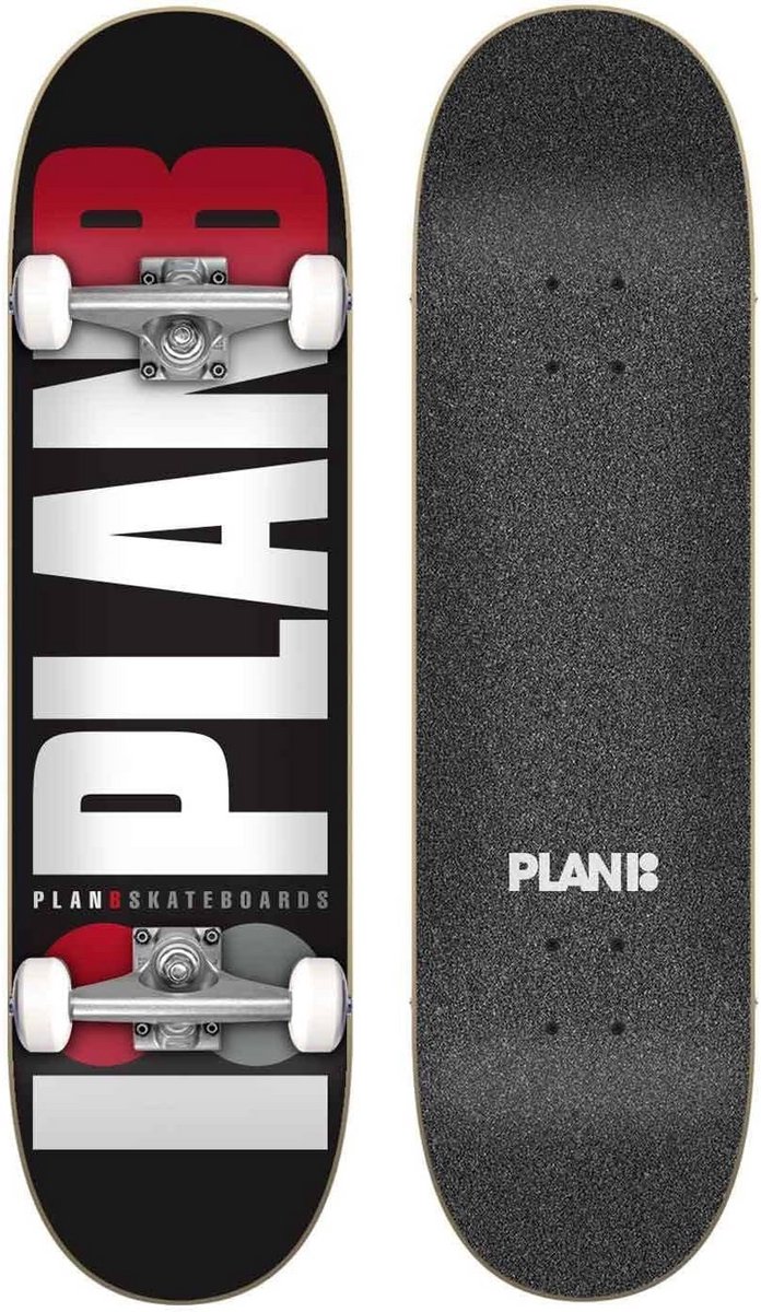 Compleet Skateboard voor Street en Tricks Verschillende Maten Grijs