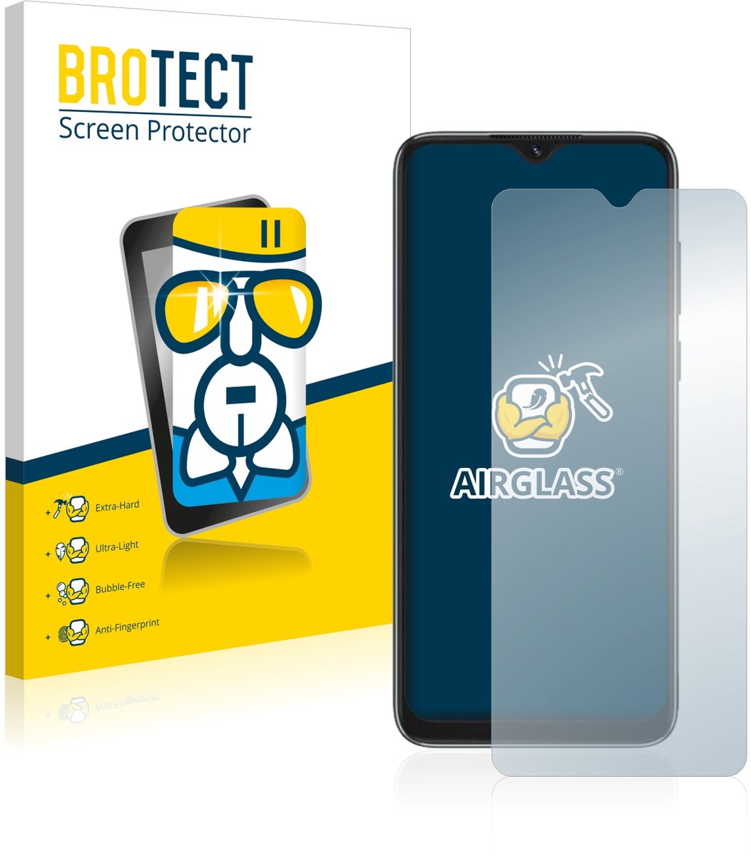 Screenprotector voor Blackview A55 Beschermglas transparant