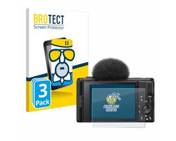 BROTECT - Screenprotector voor Sony ZV-1F - Folie Beschermfolie Beschermglas matte 3 Stuks