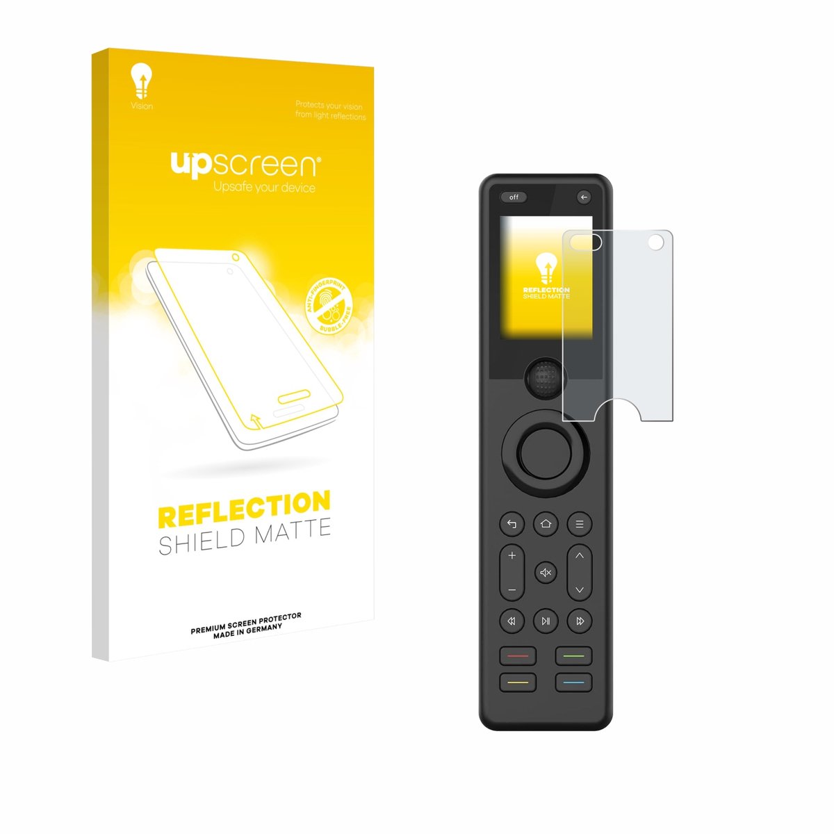 upscreen - Screenprotector voor Sofabaton X1S - Folie Beschermfolie anti glare matte