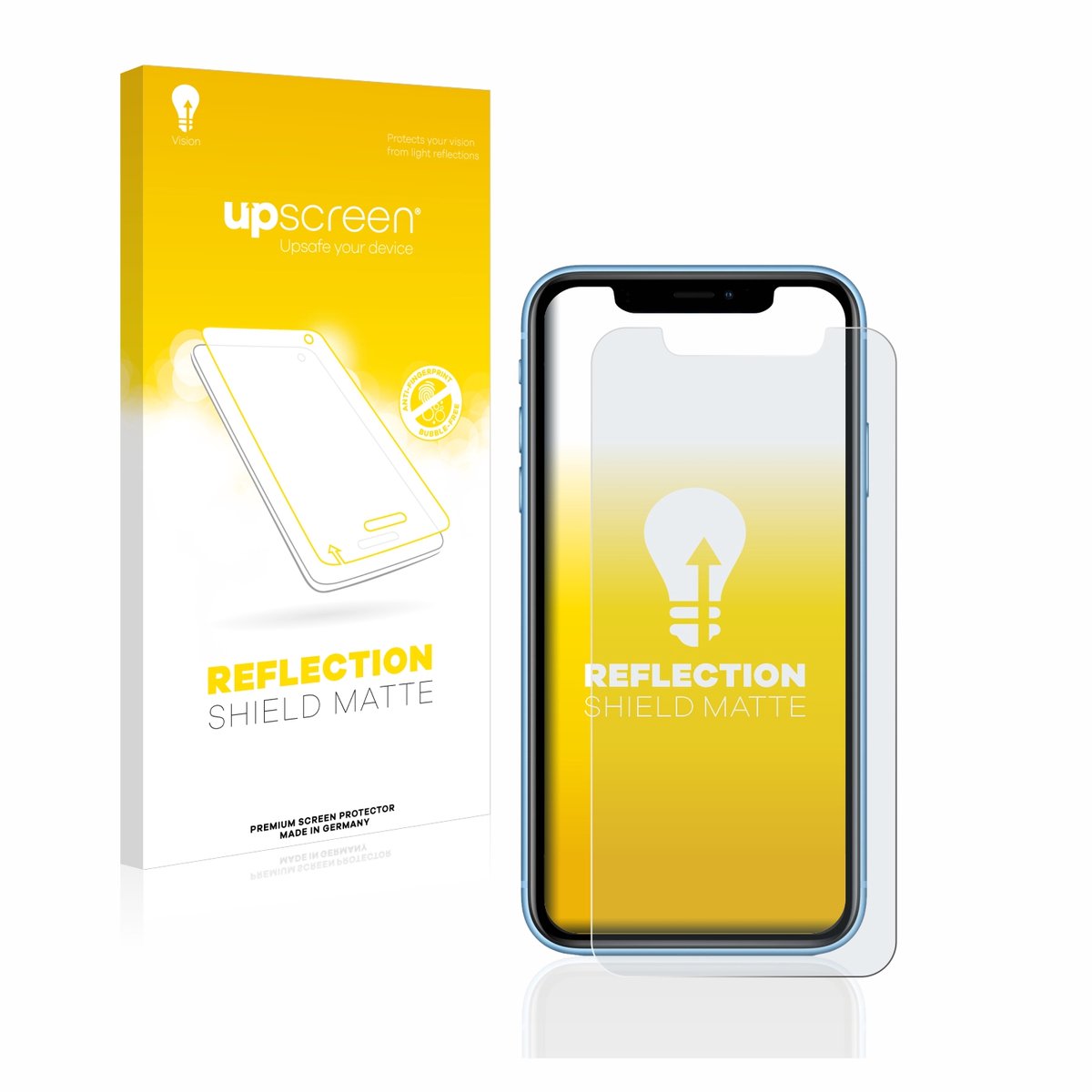 upscreen - Screenprotector voor Apple iPhone XR / 11 - Folie Beschermfolie anti glare matte