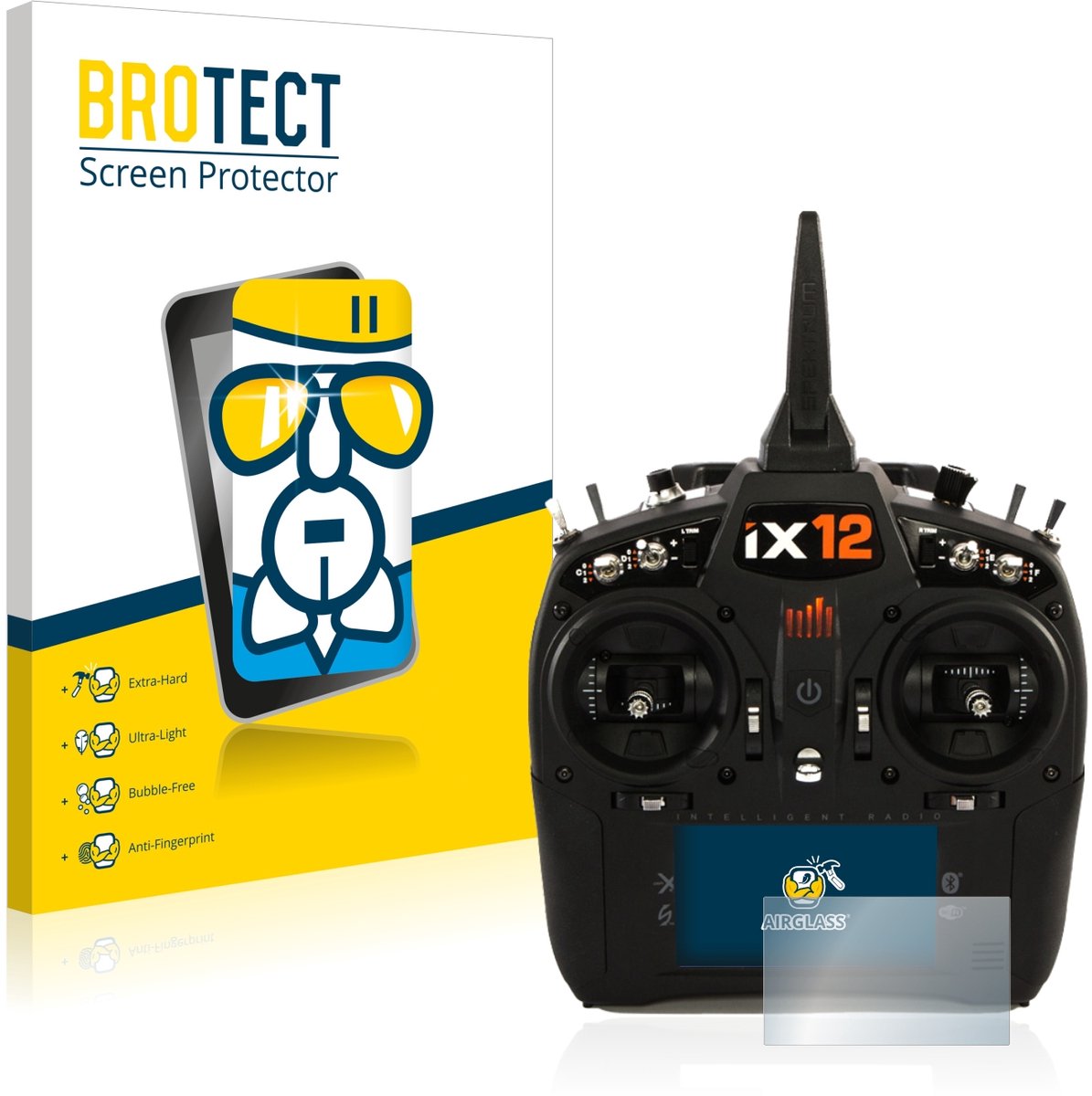 Screenprotector voor Spektrum IX12 Beschermglas transparant