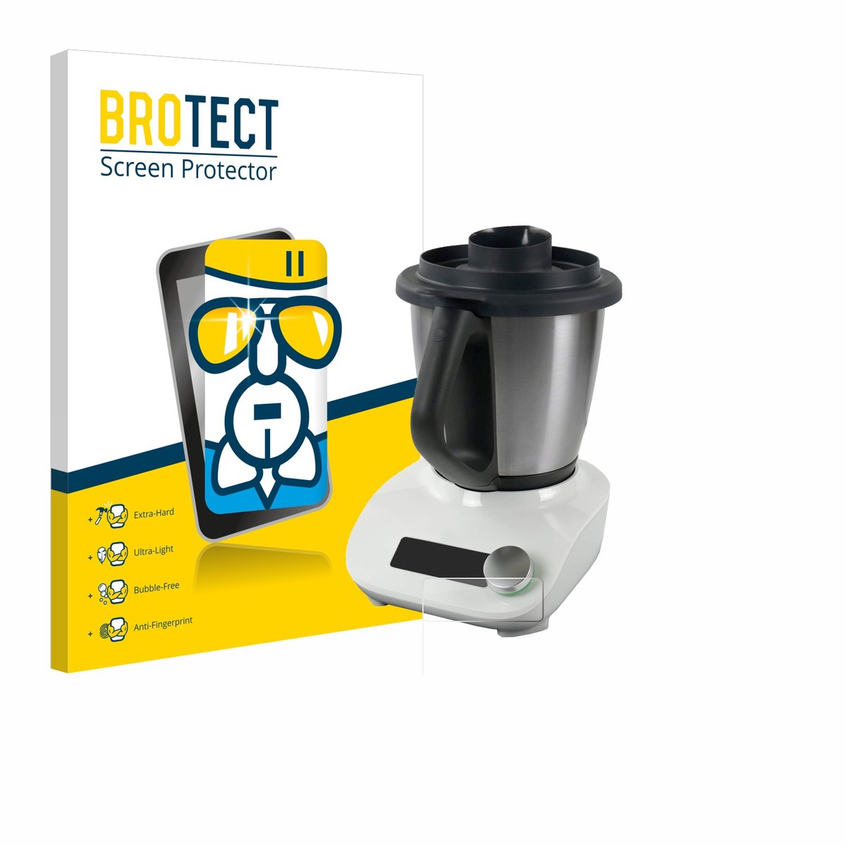 Screenprotector voor Vorwerk Thermomix Friend Beschermglas transparant