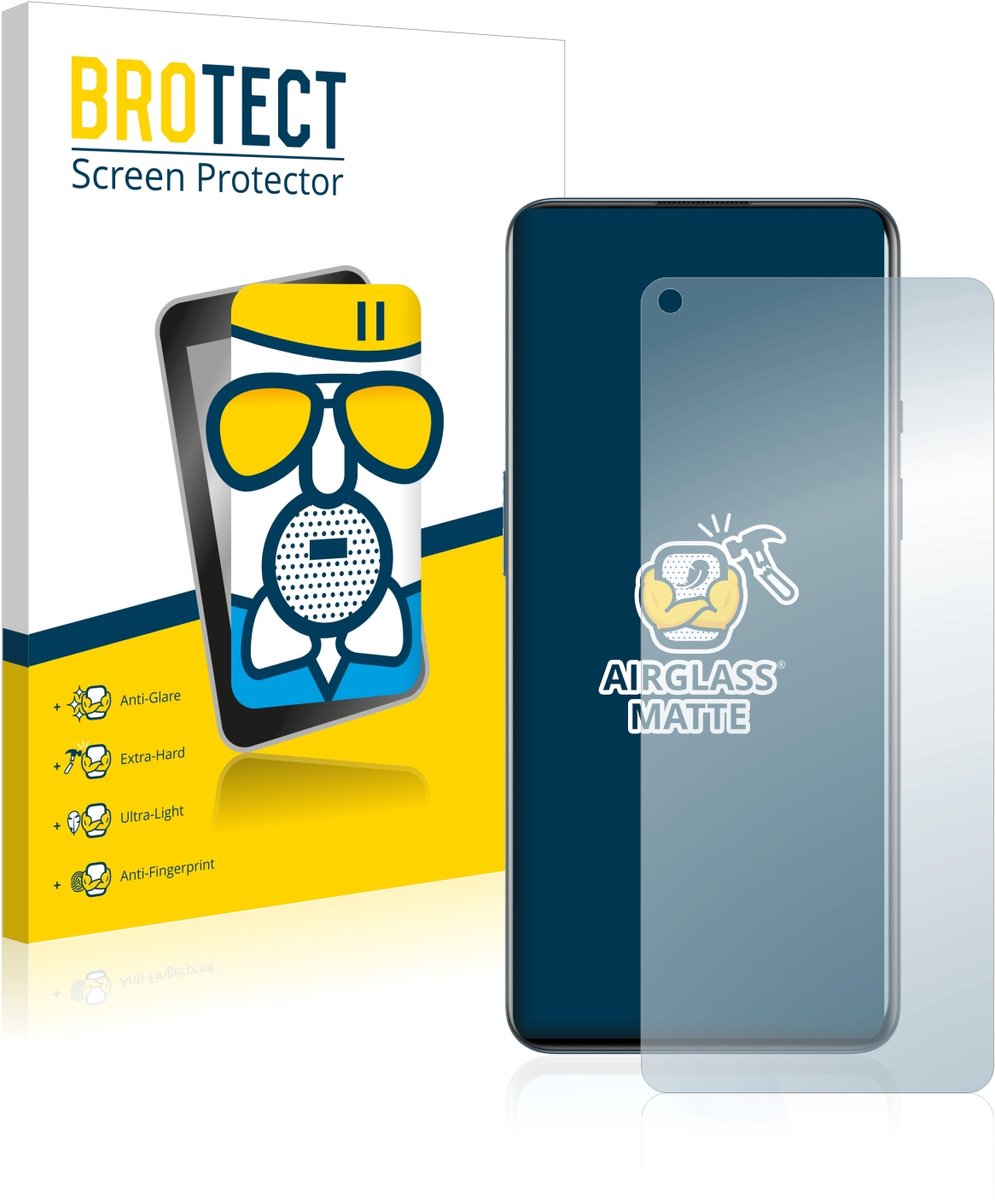 BROTECT - Screenprotector voor OnePlus 9 - Folie Beschermfolie Beschermglas matte