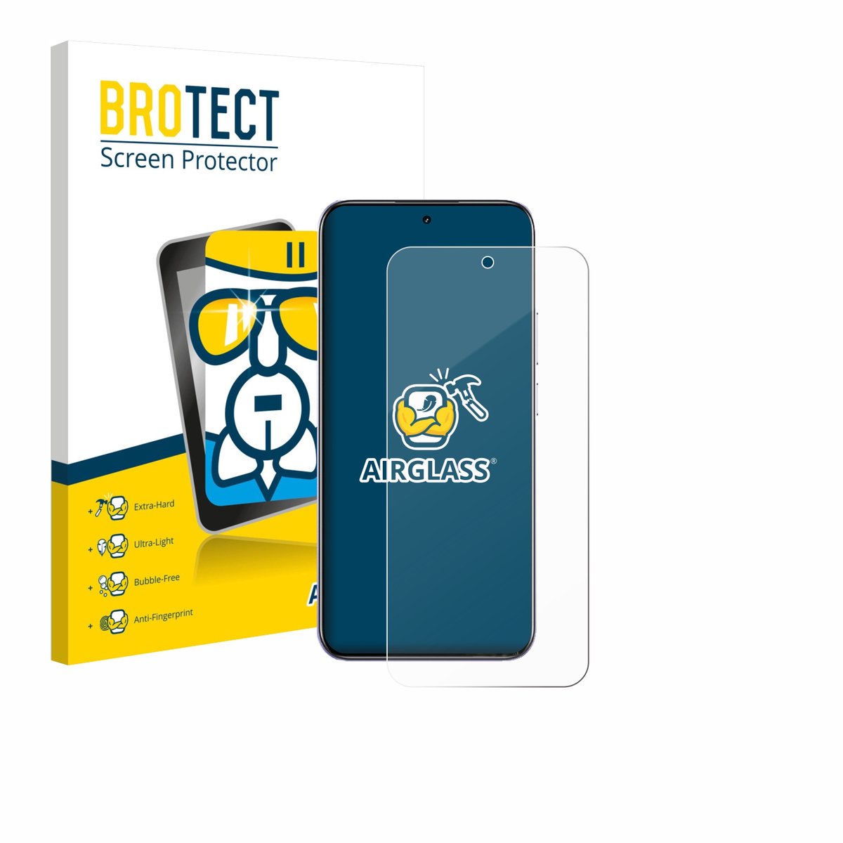Screenprotector voor realme C85 Pro Beschermglas transparant