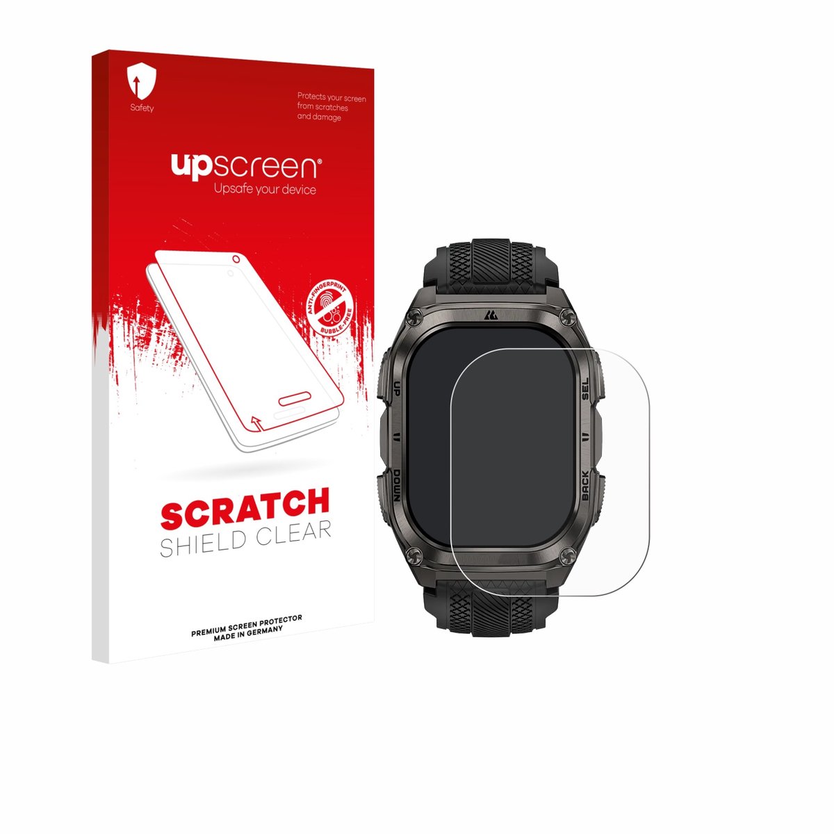 upscreen - Screenprotector voor Kospet Tank M4 - Folie Beschermfolie transparant