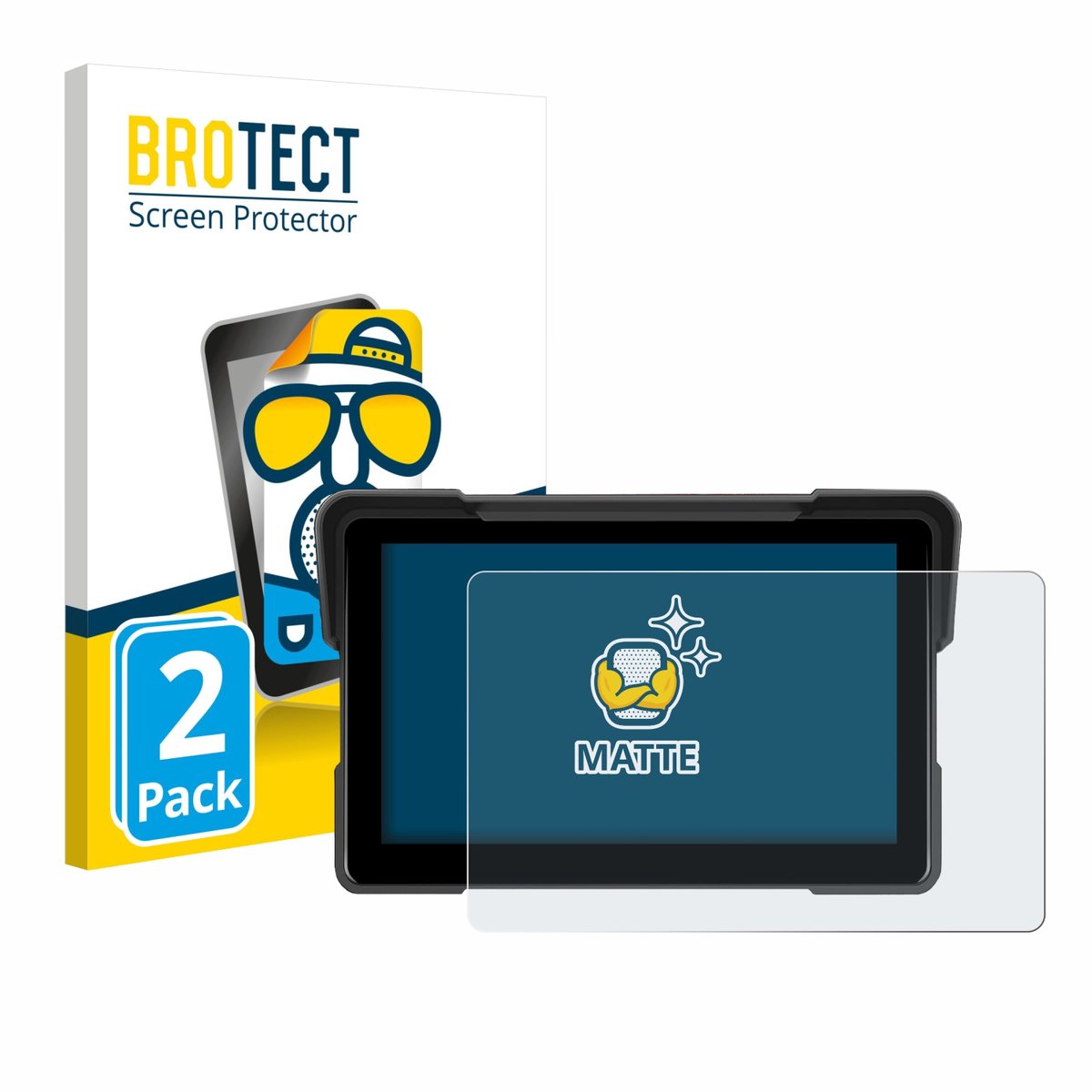 BROTECT - Screenprotector voor Sixwin P5 7" - Folie Beschermfolie matte 2 Stuks