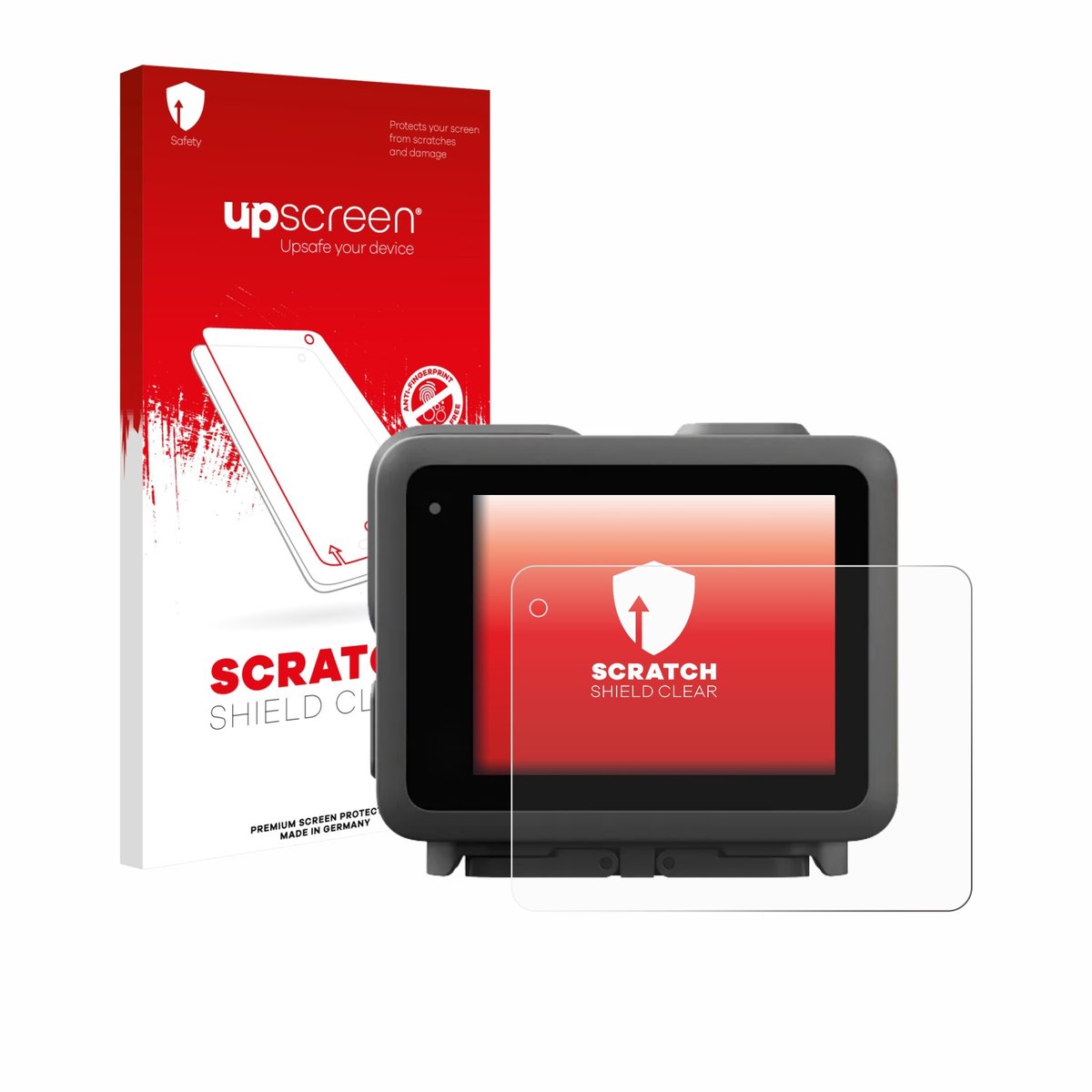 upscreen - Screenprotector voor GoPro Lit Hero - Folie Beschermfolie transparant