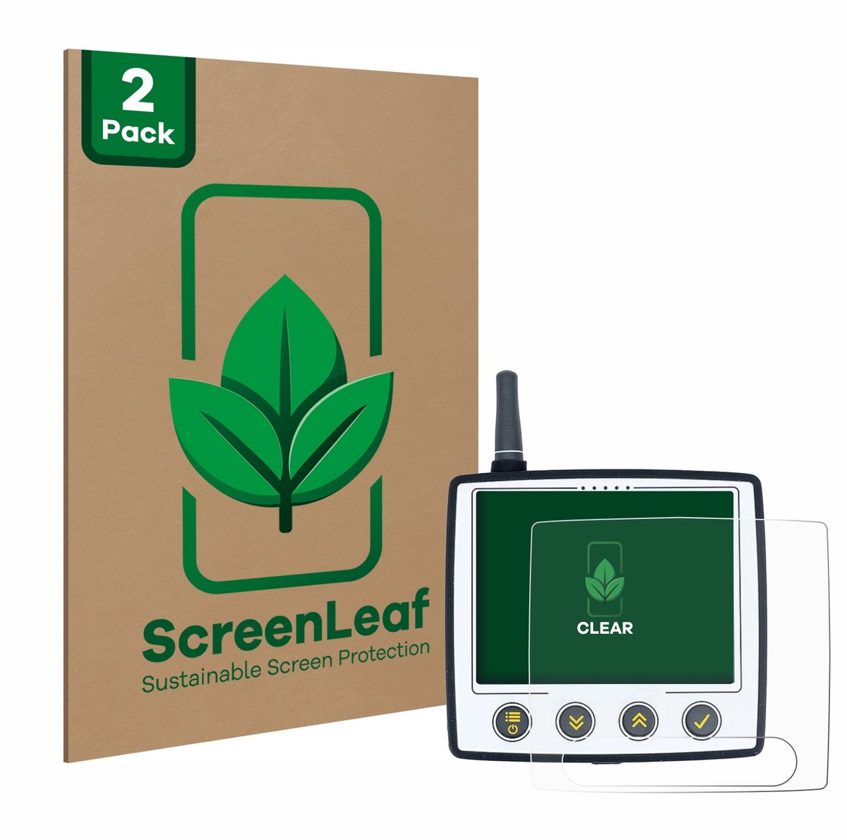 2 Stuks Screenprotector voor Skytraxx 5 - Hoogwaardige Beschermfolie transparant