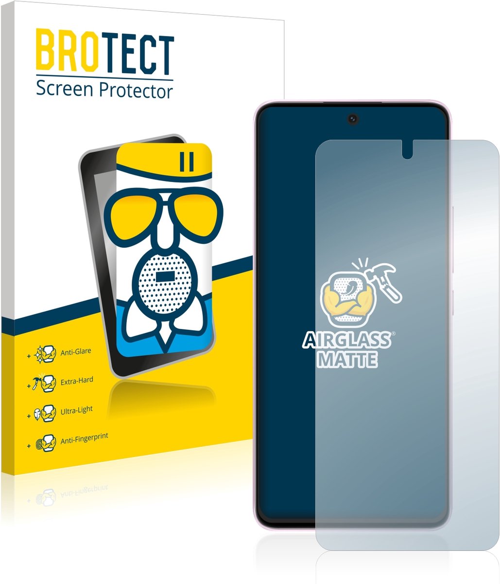 BROTECT - Screenprotector voor Xiaomi 12 Lite - Folie Beschermfolie Beschermglas matte