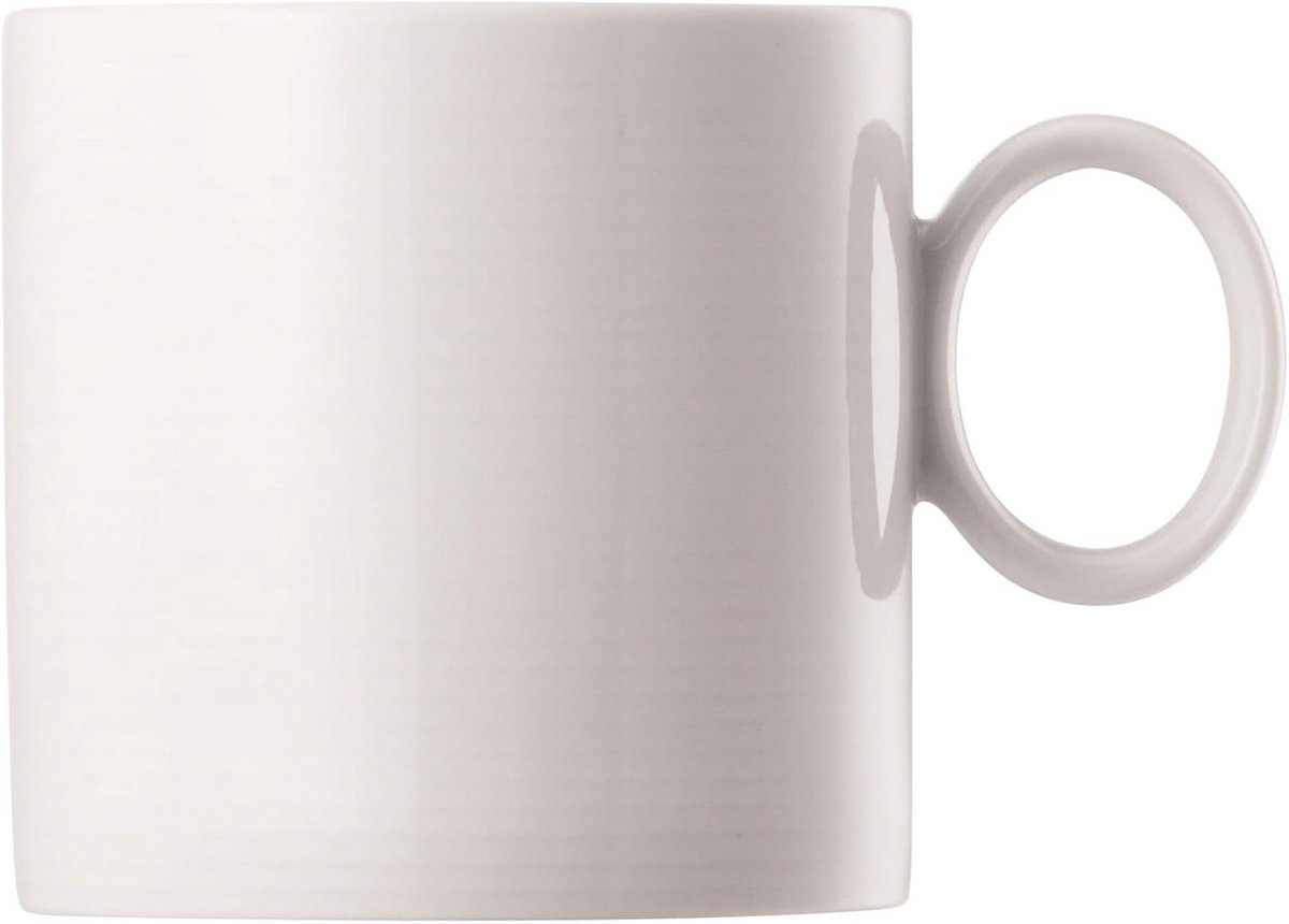 Witte Porseleinen Mok voor Koffie of Thee - 210 ml