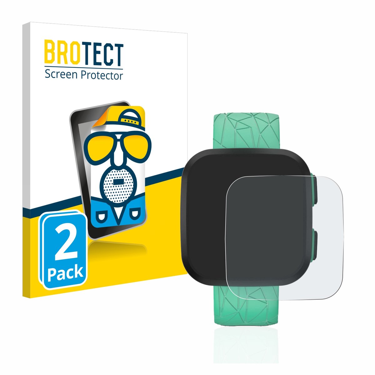 BROTECT - Screenprotector voor Garmin Bounce - Folie Beschermfolie matte 2 Stuks