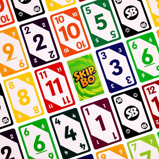 Skip-Bo - Kaartspel - Voor 2-6 Spelers - Verkenning van Strategie