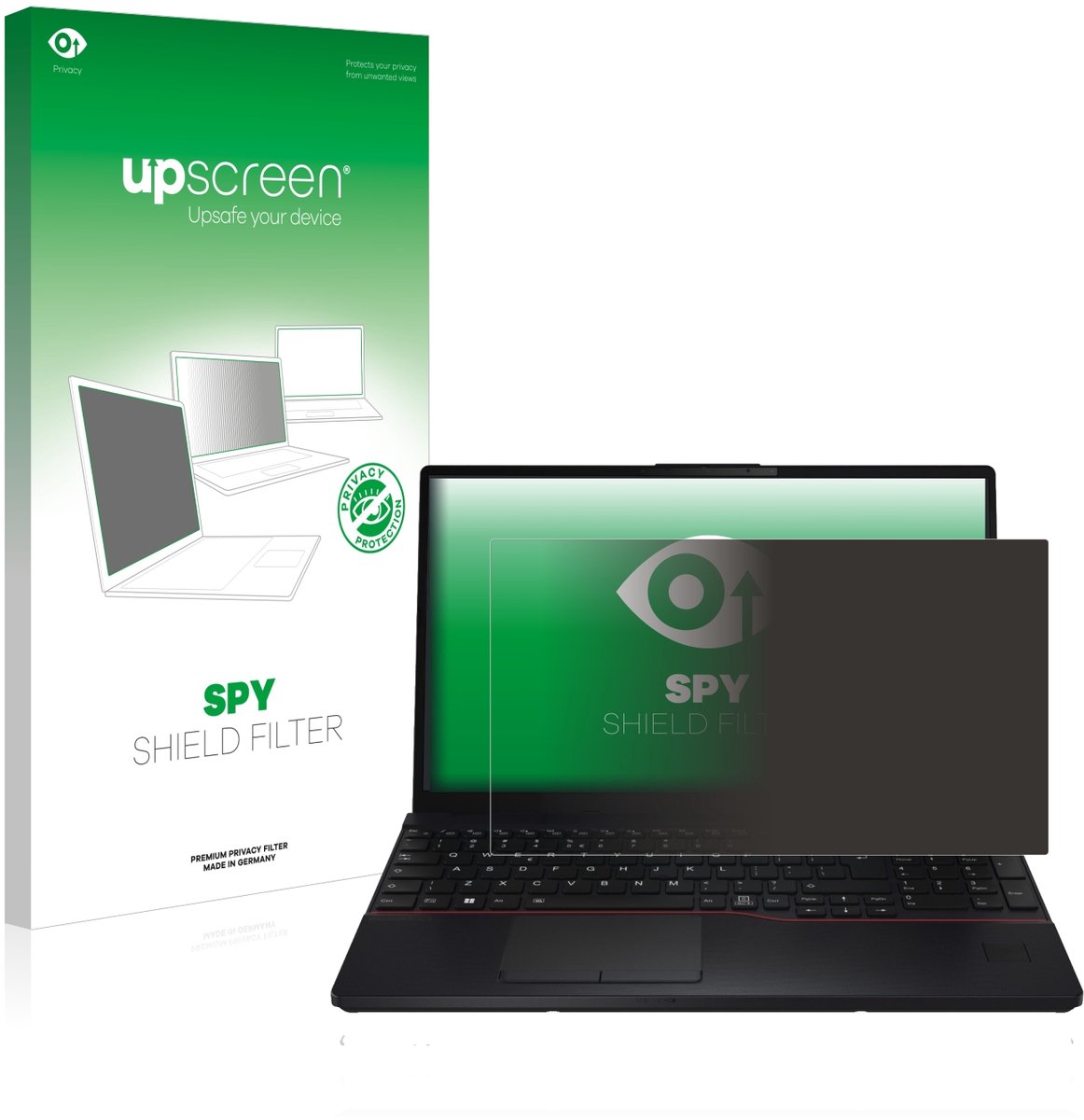 upscreen - privacyscherm voor Fujitsu Lifebook E5512 - privacy filter screenfilter Blauwlichtfilter