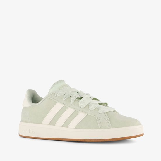 Adidas Grand Court Base dames 00s mintgroen - Maat 39 1/3 - Echt leer