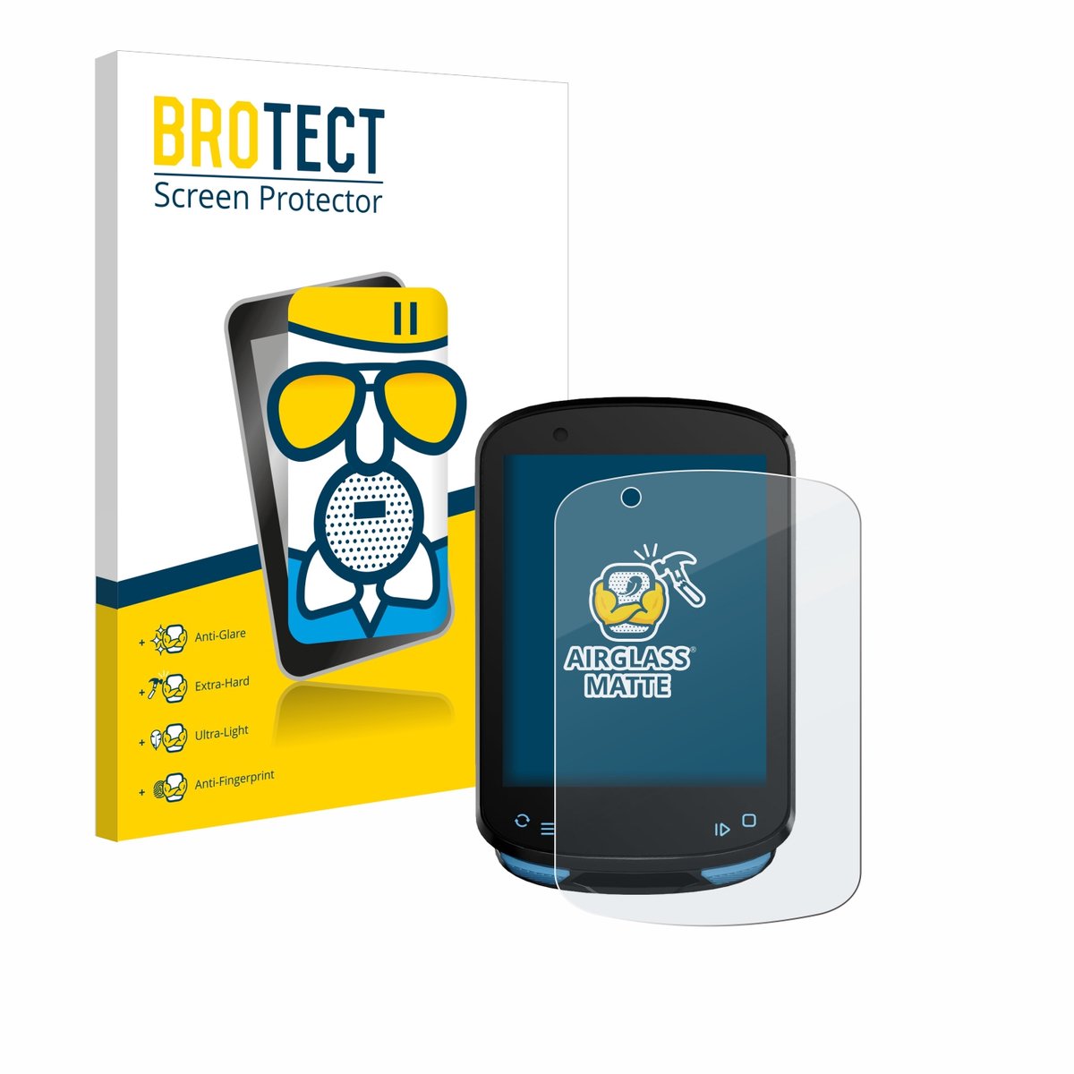 BROTECT - Screenprotector voor Geoid CC600 2.4" - Folie Beschermfolie Beschermglas matte