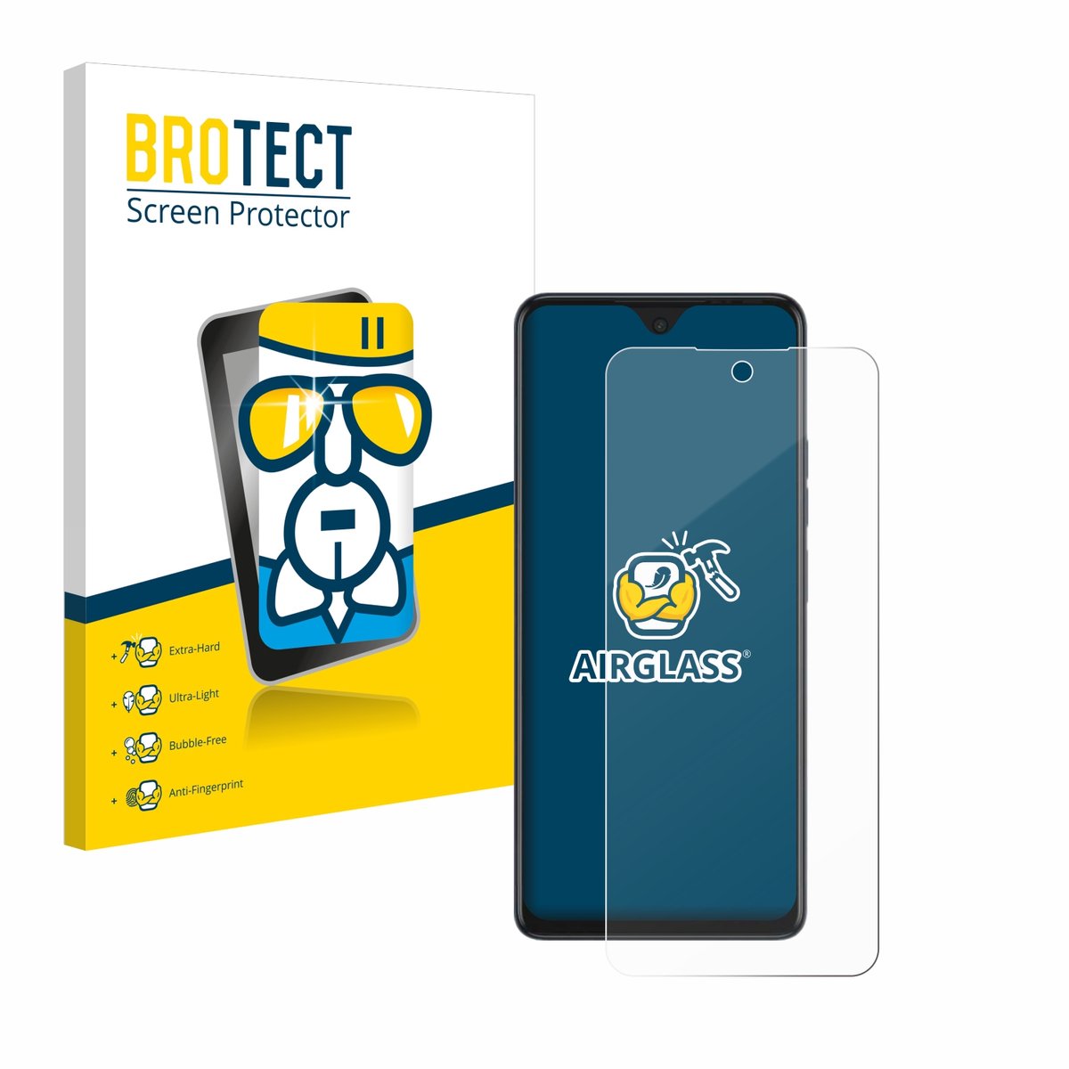 Screenprotector voor Tecno Spark 10 Pro Beschermglas transparant