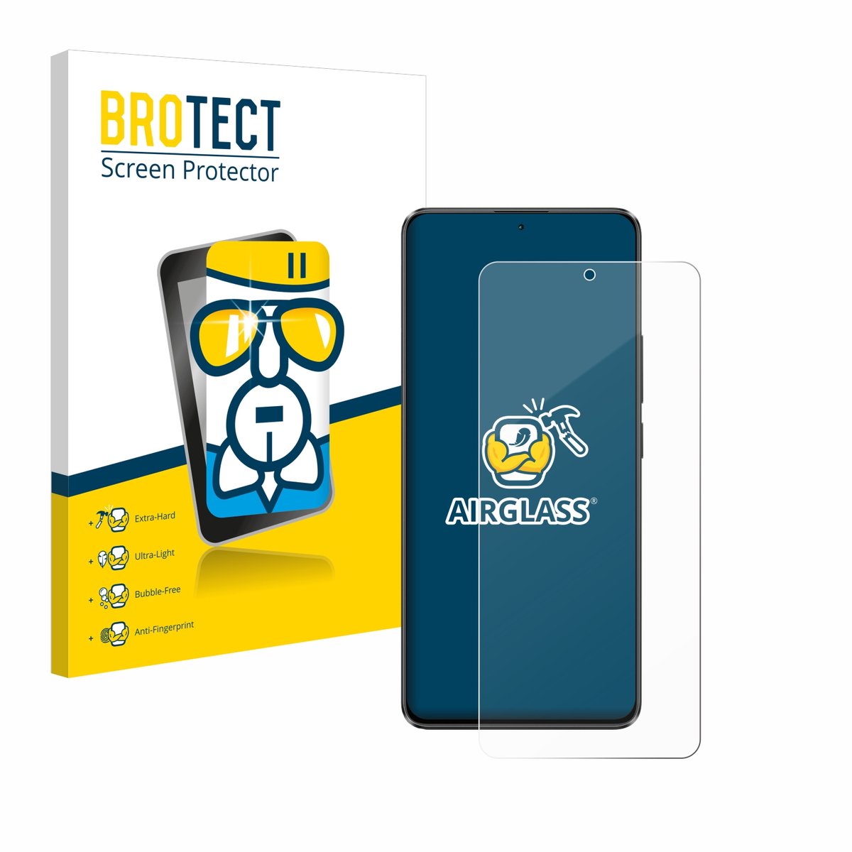 Screenprotector voor Xiaomi Poco X6 Beschermglas transparant