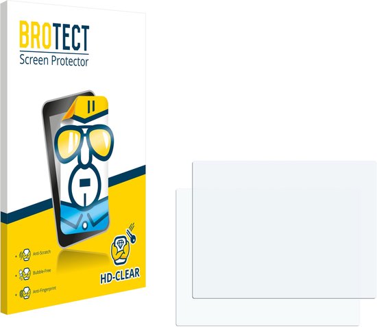 BROTECT - Screenprotector voor Canon PowerShot SX70 HS - Folie Beschermfolie transparant 2 Stuks