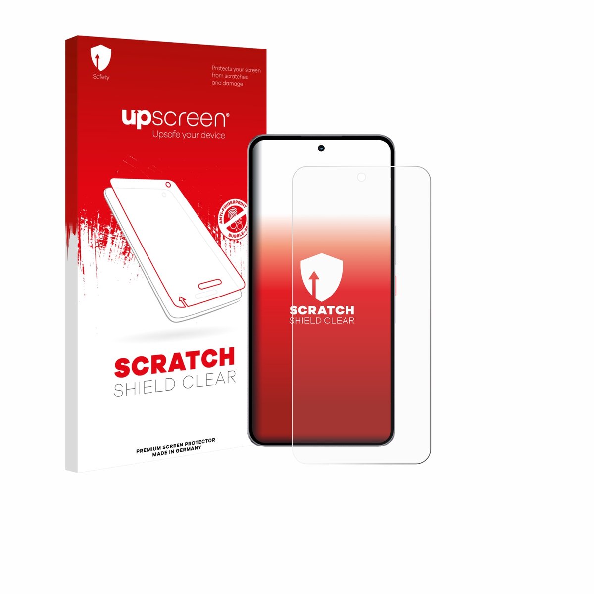 upscreen - Screenprotector voor Nubia Neo 3 GT 5G - Folie Beschermfolie transparant